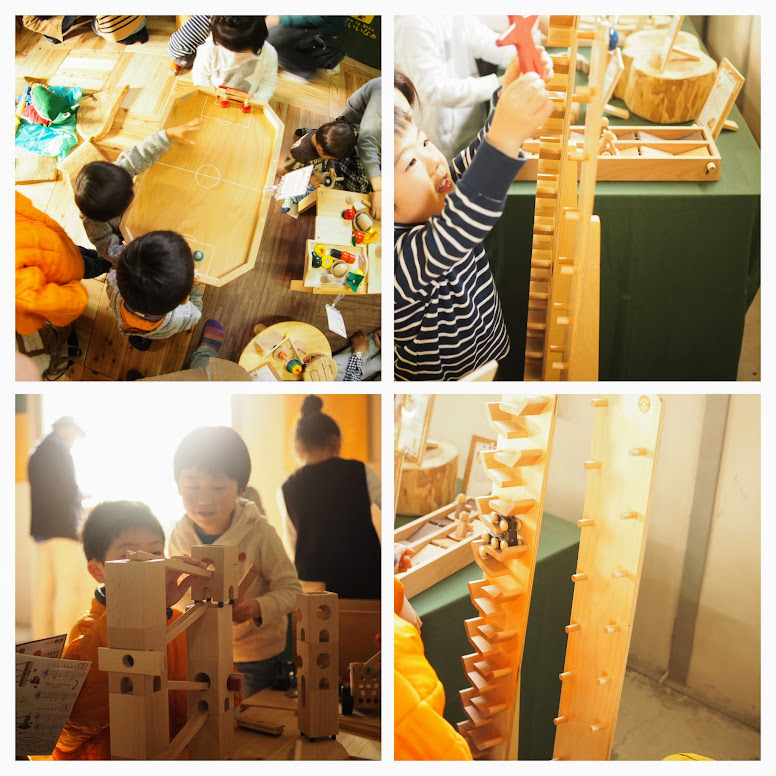 珍しい大型玩具や世界的に有名な玩具で遊べます